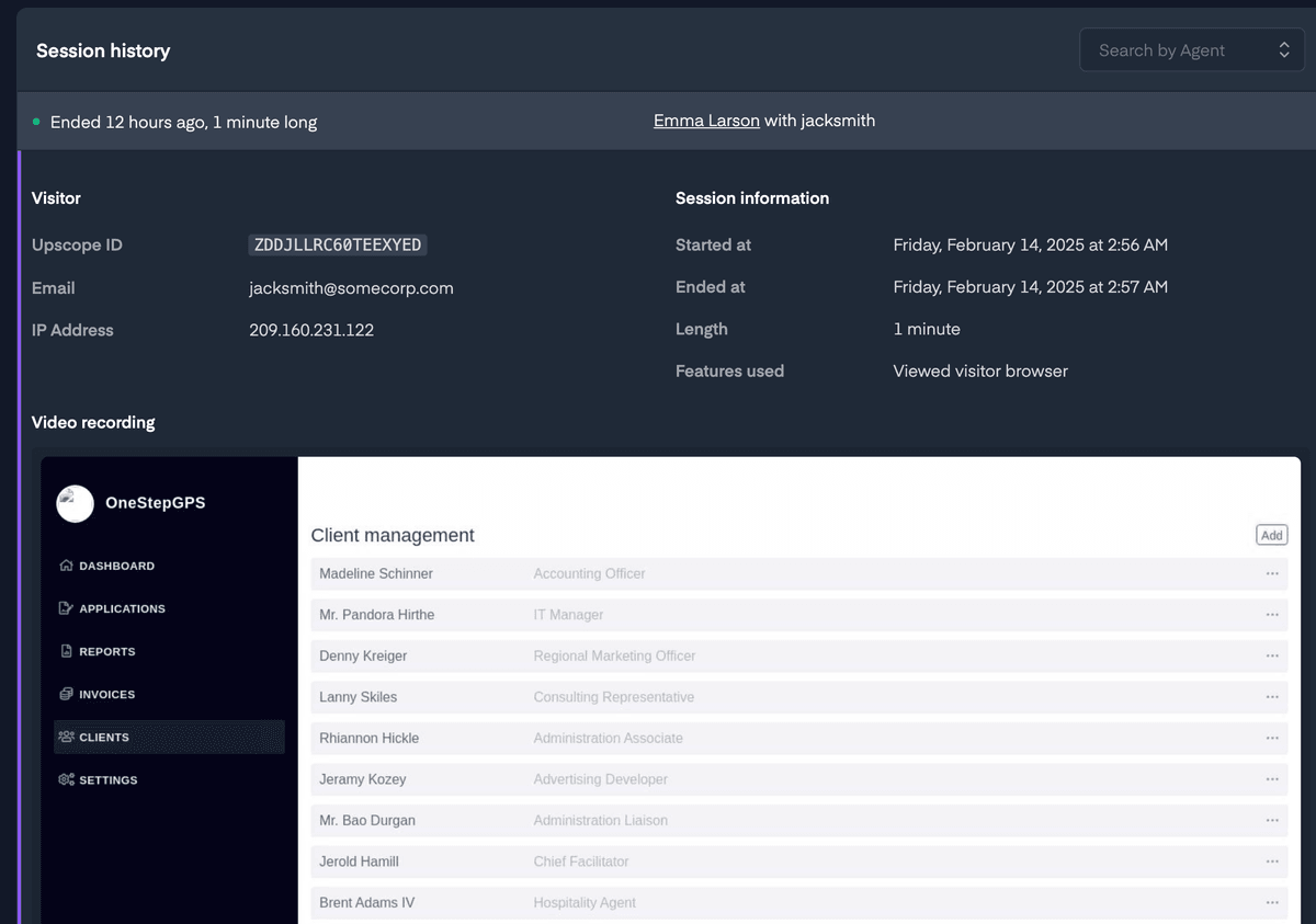 UserView Connection Settings