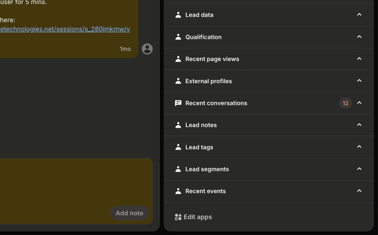 Edit Apps Screenshot