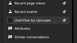 Pin UserView Screenshot
